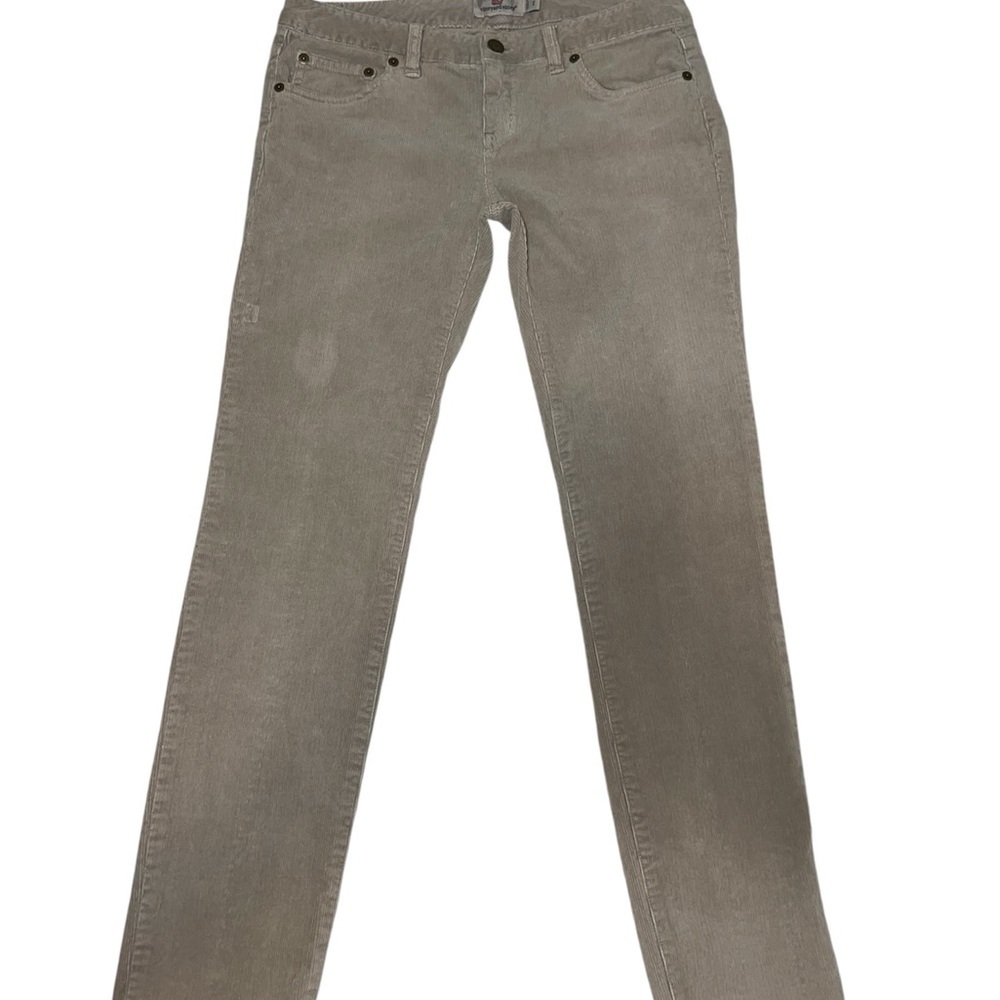 Vineyard Vines Women's Straight Leg Jeans in Tan